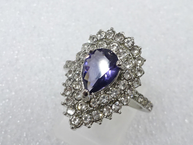 色石　指輪(14号)